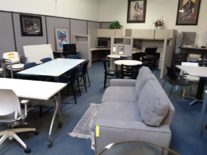 Larrick's Office Sofa & other Office Furniture