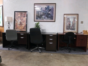 Larrick's Office Staff Desk